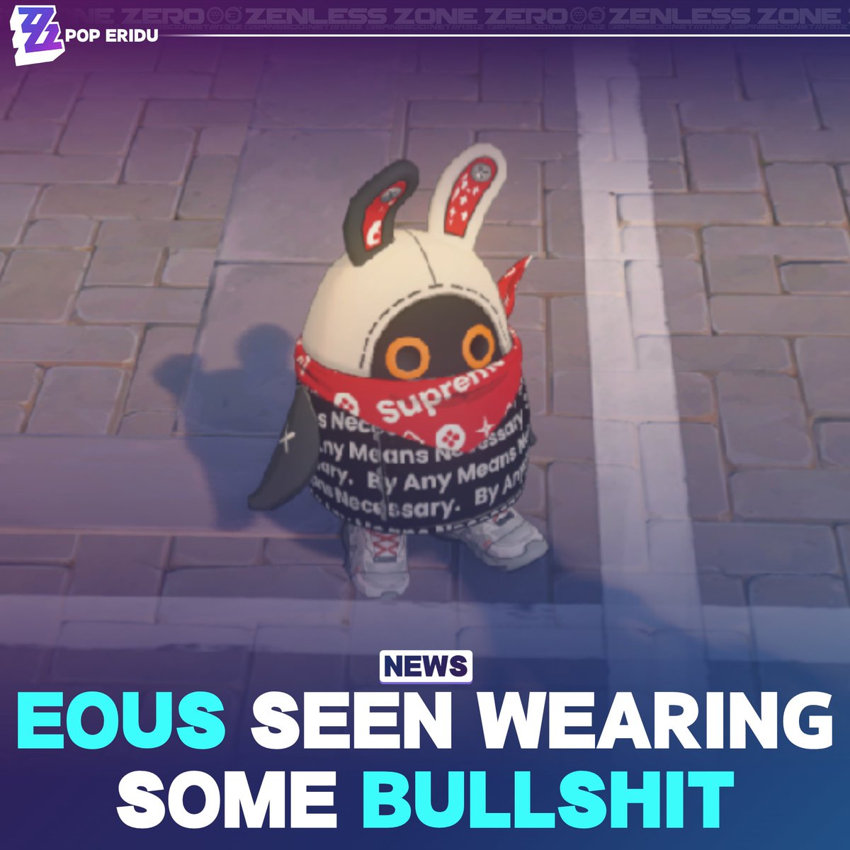 PopEridu's tweet photo. Eous was reportedly spotted wearing some nonsense in Roscaelifer. https://t.co/2LatLwGEzR