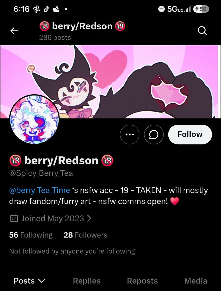 Autisicspider's tweet photo. Berry also owns a nsfw account. So I highly recommend you guys block her on there as well.

She's disgusting of what she did and childish for not taking accountability. https://t.co/SUI6kj9SnC