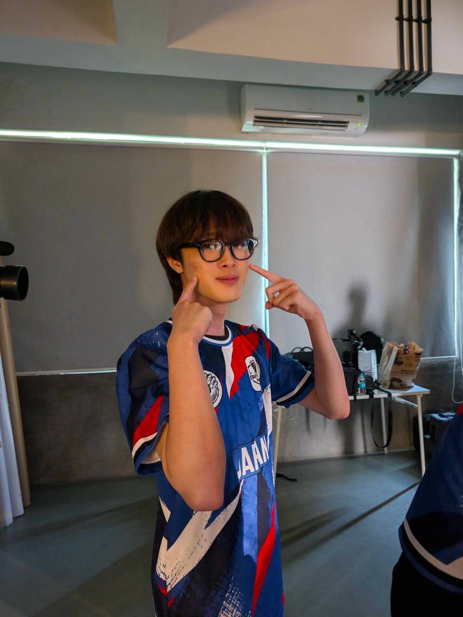 PINExAIM's tweet photo. 今日はメディアDAY🎥!!!!!!
ユニフォームカッコいいしインド過ごしやすくて最高🙌
#BMIC2026 #MTRWIN https://t.co/LFfHm0S0l3