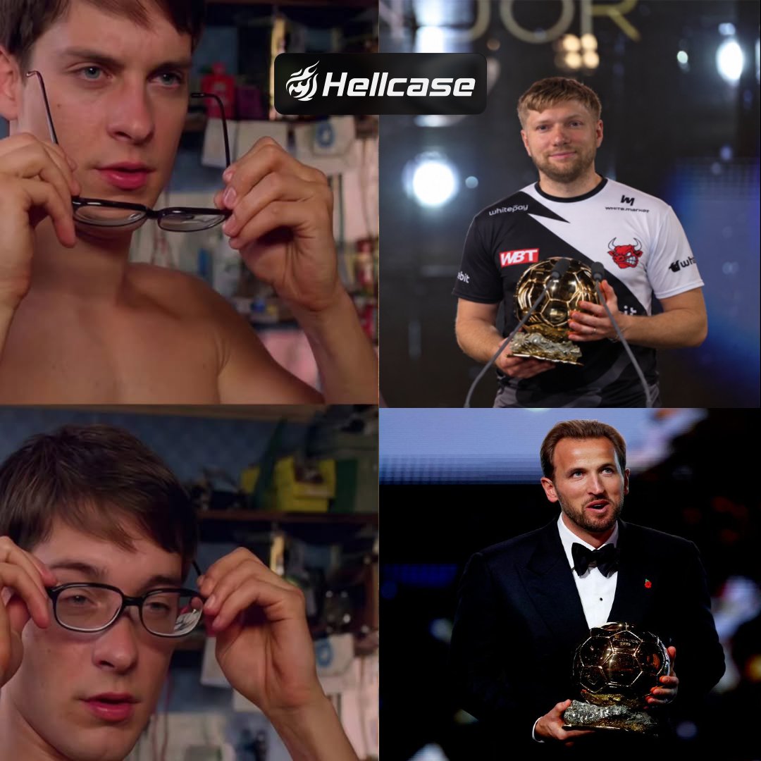 hellcase's tweet photo. When you hear that Kane won the Ballon d’Or... 🫣⚽️ https://t.co/BzMmsNOjic