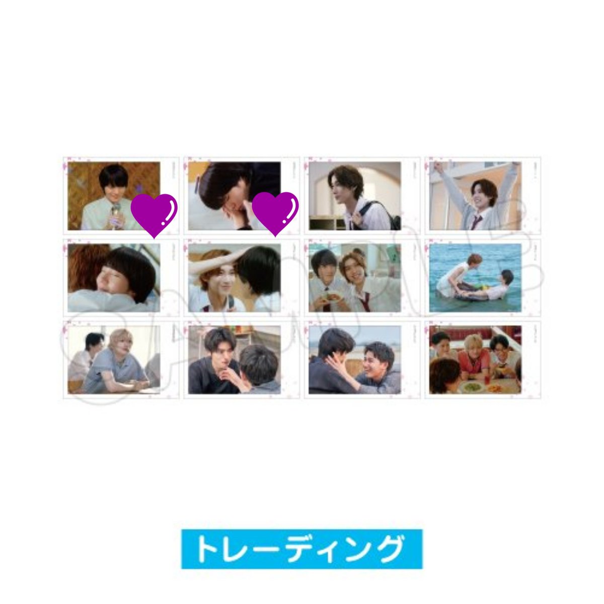 _akari__24's tweet photo. 【交換/譲渡】陽キャ集団にいる芦沢は俺の前だと様子がおかしい 陽キャ集団 ポップアップストア マンガ展
インスタントカメラ風ブロマイドAB

譲→🩷（岩崎は3枚あります）

求→💜 or 定価

譲渡/交換優先度なし

現在、会場付近にいる為お手渡し可能

検索からでもお気軽にお声掛け下さい https://t.co/XPjZTDnMwF