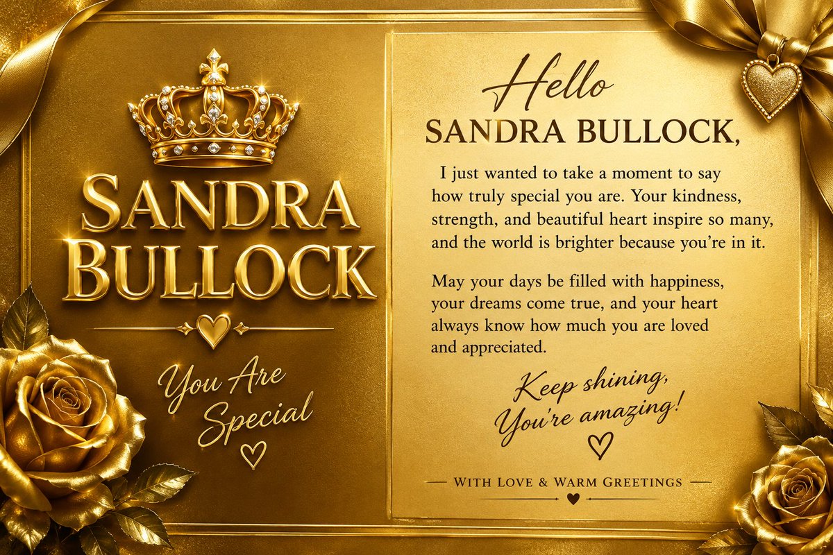 SandraBullockpd's tweet photo. From a fan who i visited 
You are next if you follow me https://t.co/KZUmVZSNbC