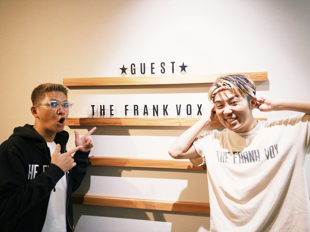THE_FRANK_VOX's tweet photo. ／
まもなく生出演🔔
＼

🗓️2026年10月27日(火)
📻α-station「LIFT」
⏰19:00〜20:00(19:10〜生出演予定)
🎙️RYO-TA&amp;YASU
🎧radikoはこちら
https://t.co/IU3IRaM1q6

#フラボ #目指せ大阪城ホール🎪 https://t.co/V7mbUmpyCX