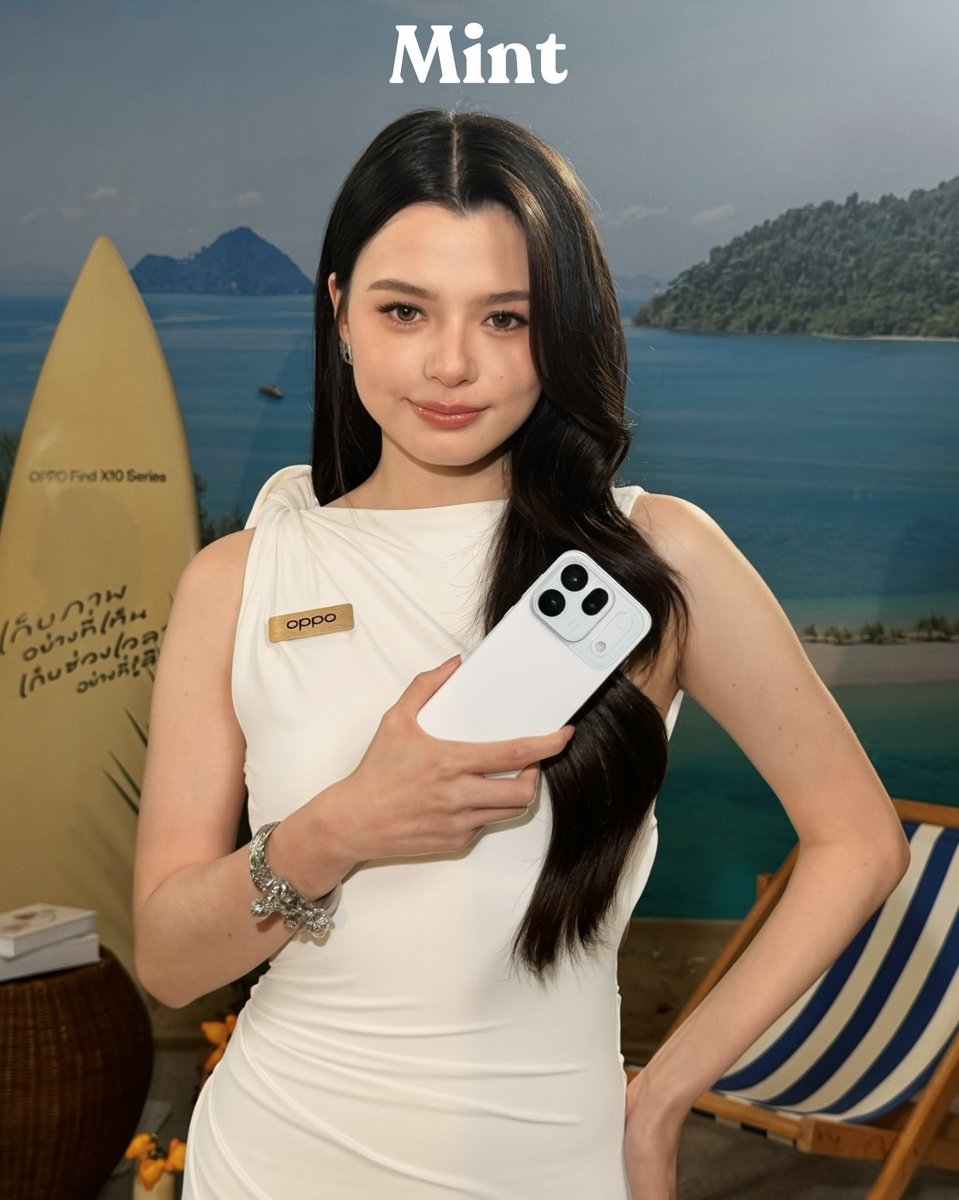 mintmag_th's tweet photo. โซจึ้ง! #MintReports เสิร์ฟโมเมนต์ ‘เบ็คกี้‘ OPPOFinder ในงาน OPPO Find X10 Series Launch Event | True to Life, True to the Moment สัมผัสกับ OPPO Find X10 Series 💚

REBECCA OPPO FIND X10
#OPPOFindX10SeriesTHxBecky #beckysangels
#MintMagTH https://t.co/NfZfR4tHVL