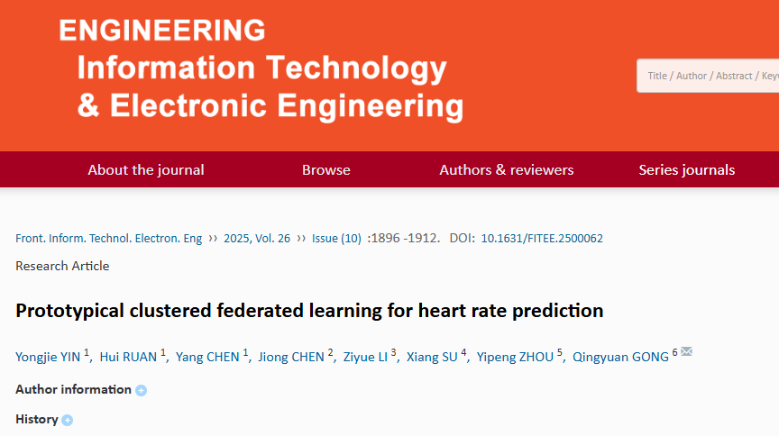 Engineering2026's tweet photo. ❤️ PCFedH fuses prototypical contrastive learning with clustered federated learning, trimming heart-rate prediction error 3.1% while preserving privacy.

【Prototypical clustered federated learning for heart rate prediction】
https://t.co/1eJ7PnCx4N

#FederatedLearning #Health https://t.co/jHGNPupdo0