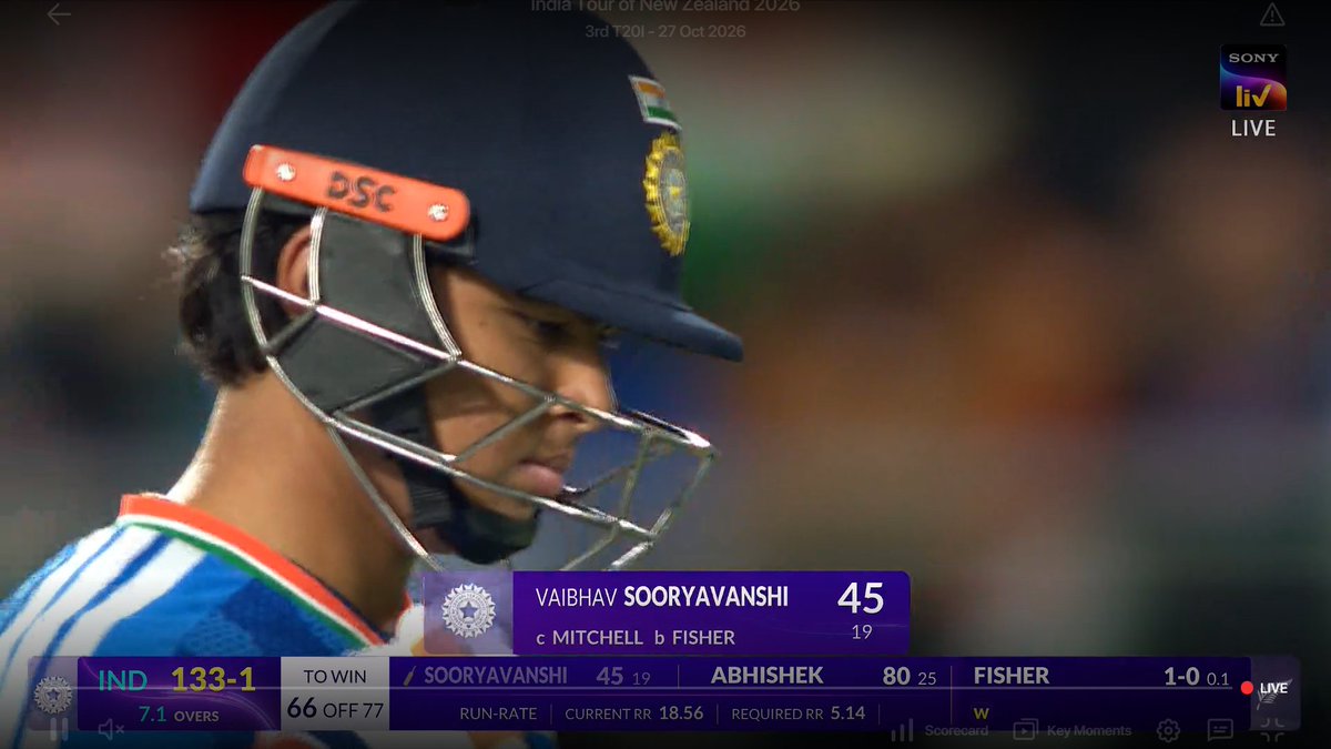 Rajiv1841's tweet photo. Vaibhav Suryavanshi has entertained not just India but cricket fans around whole world. 

Everyone must have loved today's partnership between Vaibhav &amp; Abhishek. It is REVOLUTION, Vaibhav-Abhishek are revolutionizing T2O cricket.❤️ https://t.co/wHYj3xocxr