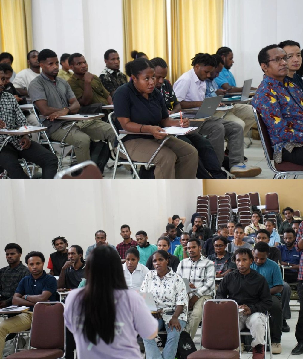 blockdev_org's tweet photo. Hari ini BlockDev ada di International University of Papua (@IUP_OFFICIAL_) bareng @UpbitID. 

Mahasiswa praktik langsung membangun personal study companion dengan AI, yang nantinya bisa terus dikembangkan untuk materi dari berbagai mata kuliah.

Didukung oleh @BlockchainIndo. https://t.co/JmZMxINZrZ