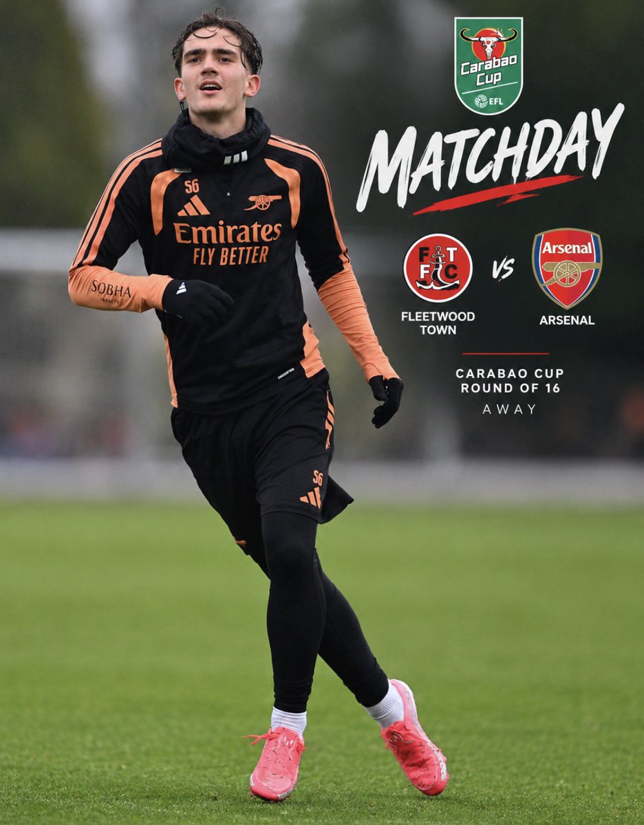 krist_AFC's tweet photo. 🚨 MATCHDAY 

🆚 Fleetwood 
🏆 Carabao Cup
🏟️ Highbury 
⏰ 9PM (NG)

#eflcup #CarabaoCup #arsenal #afc https://t.co/TIWa7FvWXx