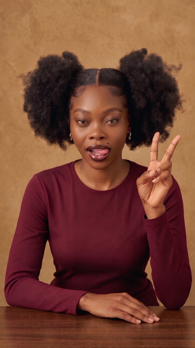 ChiSMMxAI's tweet photo. Good Morning Everyone and meet my new AI twin.

Her name is RENE.

I decided to customize my own AI twin to not look exactly like me, I added the mole, fuller brows and the two side afro puffs. 

This is the start of Rene's Journey.

Welcome her ❤️. https://t.co/BehmO3lmMy