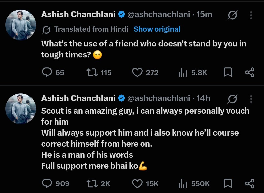 SCOUTSUPPORTERS's tweet photo. Thank you, Ashish, for making Qazi’s fans even more jealous. 😂

#ScoutOP #ScoutArmy #BB20 https://t.co/IWiFbIkfu7