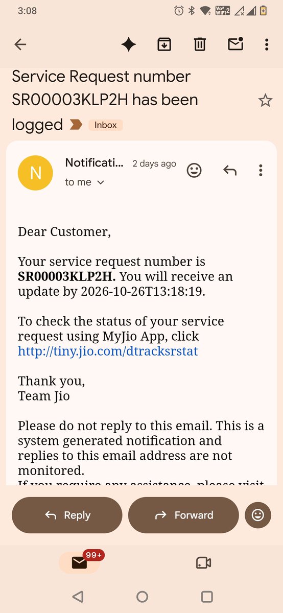 CaybieKB's tweet photo. @JioCare @reliancejio Live tv in my set top box is not working properly since long. I have called customer care several times, they register the complaint and solves in msg only. In actual the issue remains the same. i am unable to watch any tvchanel. Arrange enggenier visit. https://t.co/VZs4Ev3fUI
