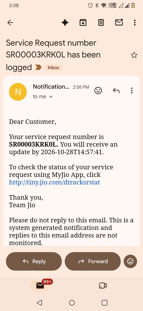 CaybieKB's tweet photo. @JioCare @reliancejio Live tv in my set top box is not working properly since long. I have called customer care several times, they register the complaint and solves in msg only. In actual the issue remains the same. i am unable to watch any tvchanel. Arrange enggenier visit. https://t.co/VZs4Ev3fUI