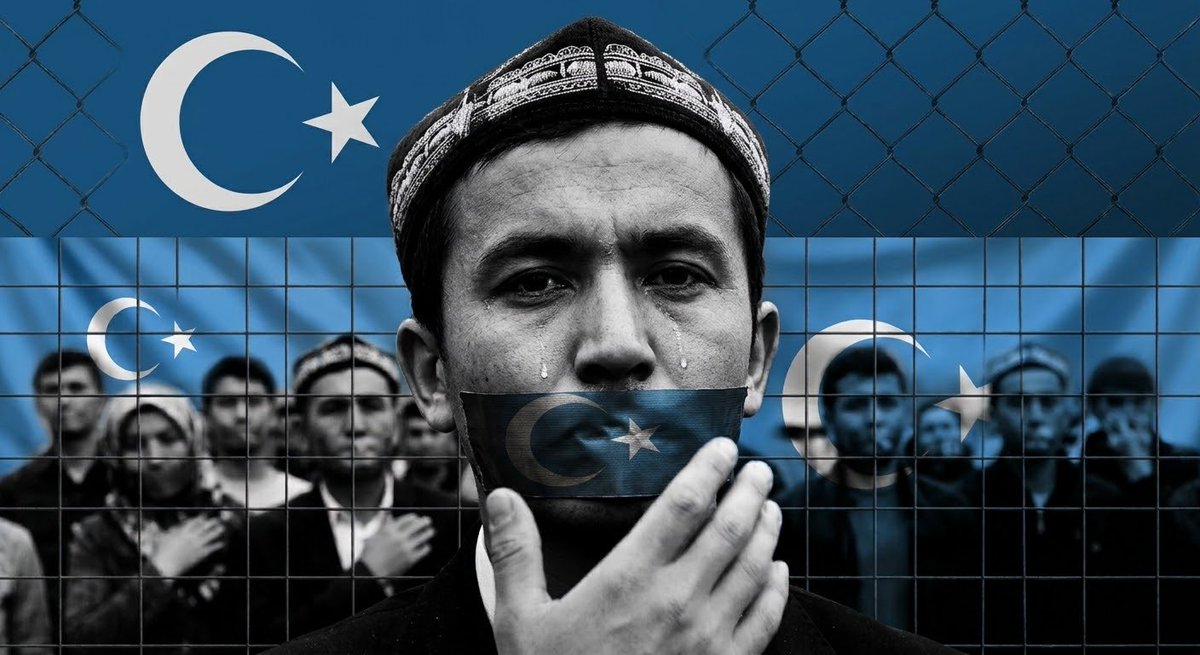 ByGala05's tweet photo. "While billions in trade deals blind the world and silence institutions, the human rights crisis and oppression in East Turkistan must never be forgotten. No economic power can ever whitewash systematic assimilation and injustice. Silence is complicity." #EastTurkistan #HumanRights #Uyghurs #SilenceIsComplicity