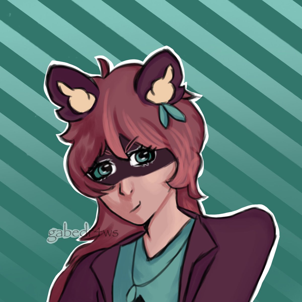 gabedr4ws's tweet photo. art trade with @mistey_ ‼️‼️
left side is mine right side is hers ^_^ https://t.co/I17ho23EjG