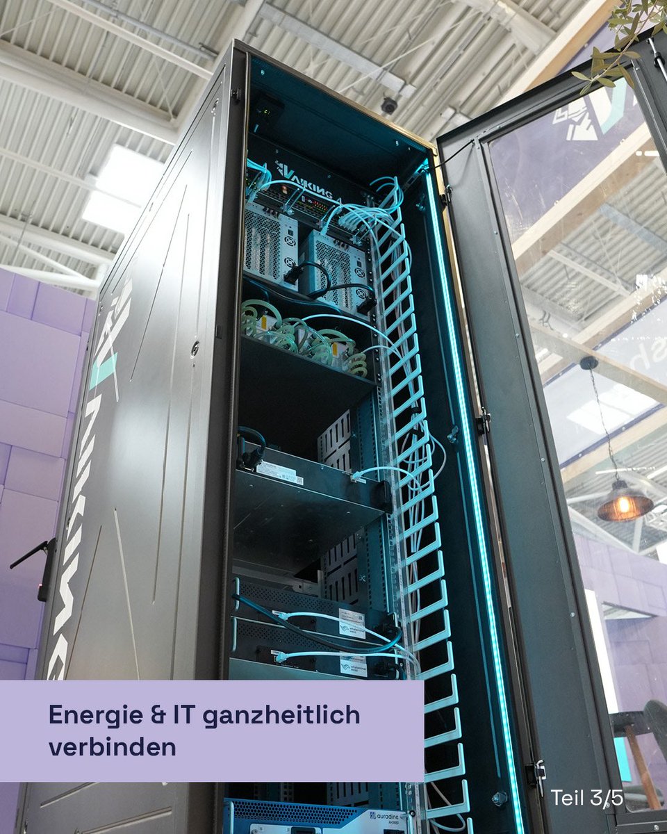 terahash_space's tweet photo. Mehr Daten. Mehr Standorte. Mehr Druck.
Fast jedes Gespräch über IT-Infrastruktur landet heute bei denselben Themen: 

Datenmengen wachsen, IT wird dezentral gebraucht, Sicherheit wird wichtiger, Energieeffizienz wird zur Pflicht

Unsere Antwort: Energie und IT gemeinsam denken und Abwärme als Ressource nutzen. Genau daraus ist der terahash.datablock entstanden.

Teil 3/5. Nächstes Mal: Produktvorstellung auf der EM-Power

👉 Mehr zum terahash.datablock: https://t.co/L6xIfKOrOx

Welche dieser Herausforderungen kennt ihr am besten? 👇

#terahash #Bitcoin #Energieinfrastruktur #Sektorenkopplung #EdgeComputing #Energieeffizienz #Datacenter #Innovation
