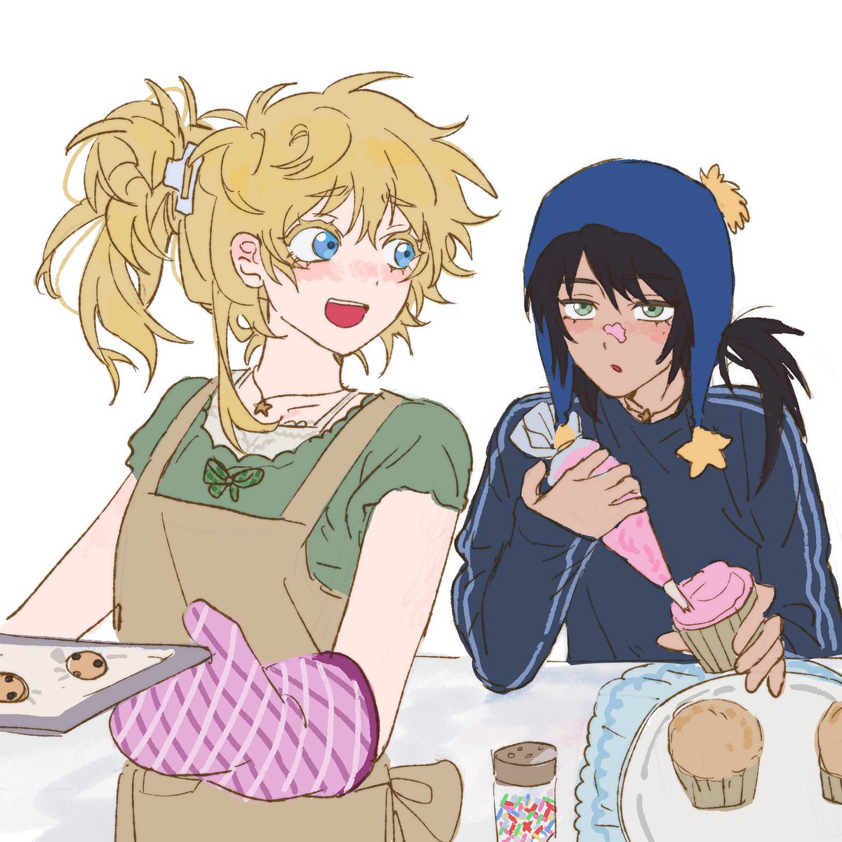 Corlosseynoey's tweet photo. #creekweek2026 #creek DAY5 FAVORITE AU 🩷 https://t.co/p3RBUbocMs