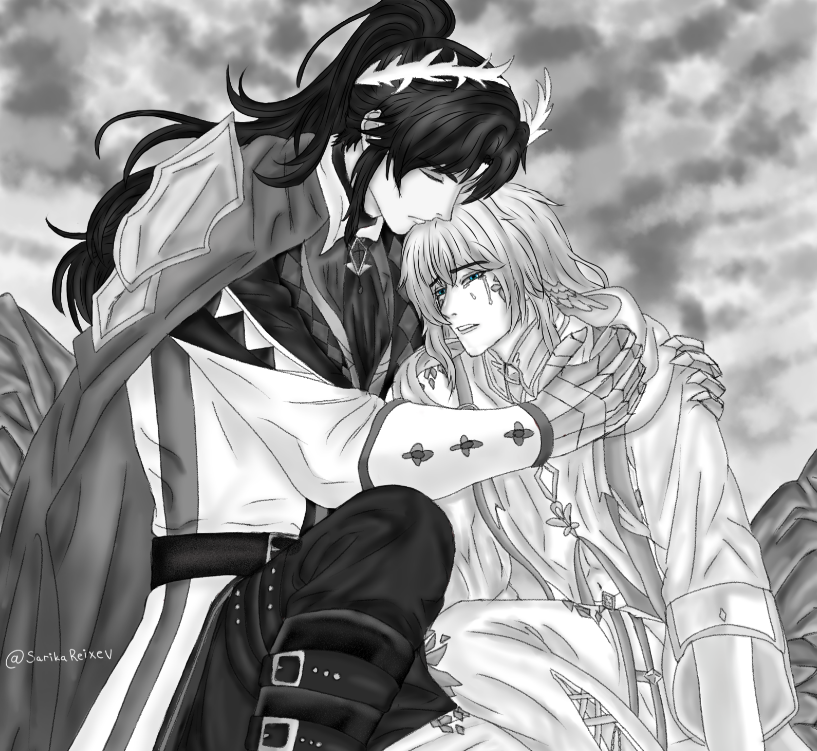 SarikaReixev's tweet photo. @solitoyri Hi hope you don't mind a yaoi and handsome male art moot (I saw bleach in your profile I like bleach too) https://t.co/XSKAl1ZSv0