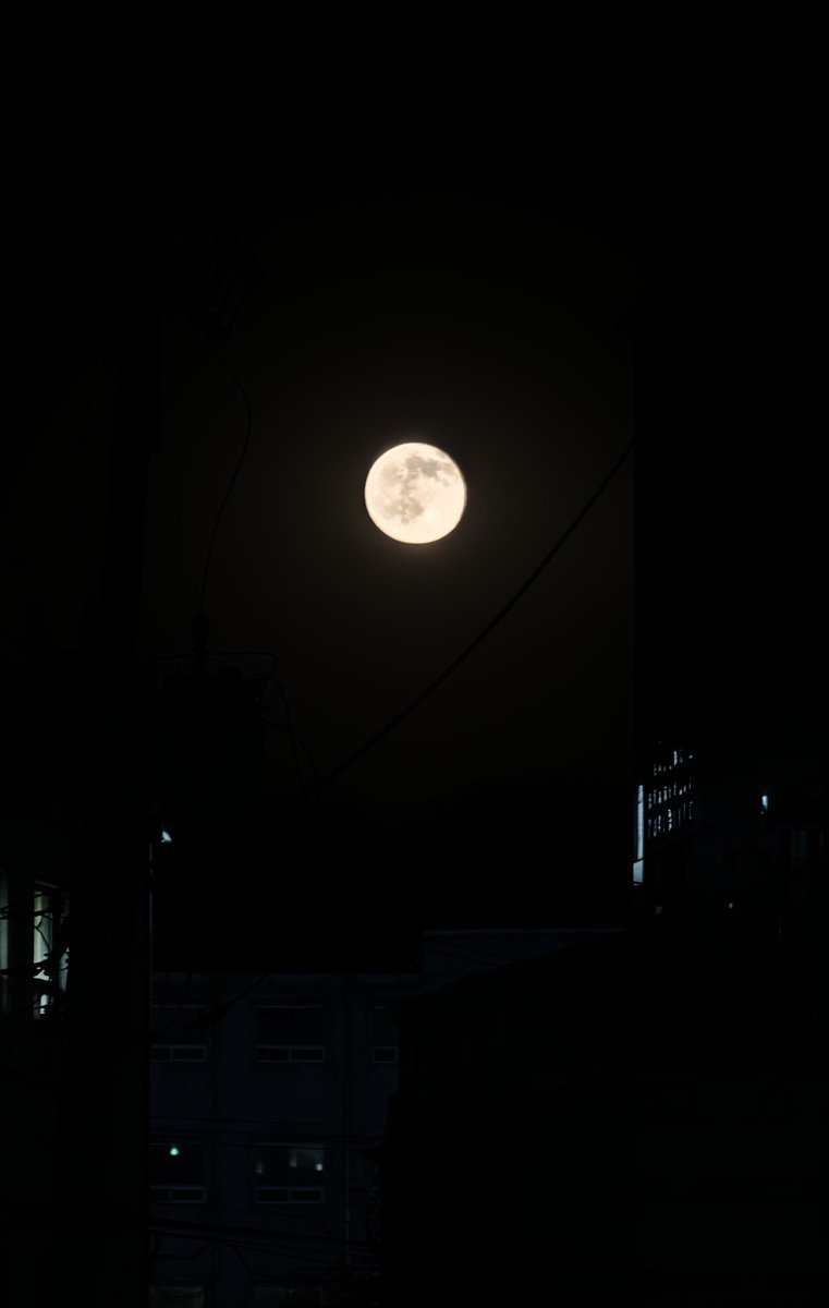 xkzkfldhs's tweet photo. 맑은 가을밤...아아...죽이는 달이다... https://t.co/XHEqyBggpu