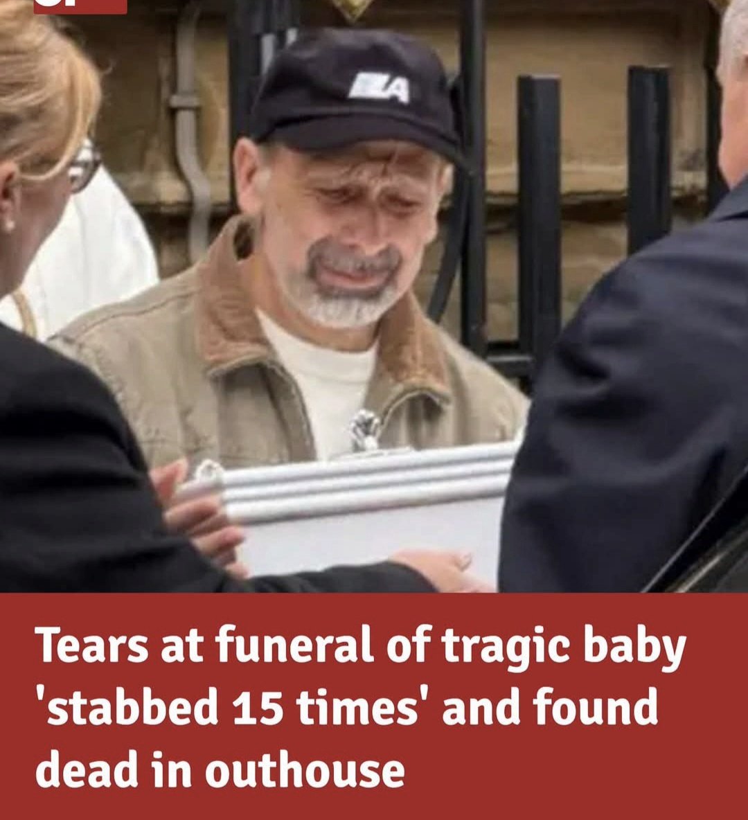 DonnaLouise1212's tweet photo. A newborn baby girl, Maria Skopova, was stabbed 15 times (33 wounds) on the day she was born and found dead in an outhouse in Sheffield. 

Her own mother (20), her boyfriend (19), and his parents are all charged with murder. Yesterday her grandfather broke down carrying the tiny white casket into the cathedral. 

The purest souls never stay too long. 

I hope those responsible suffer behind bars!