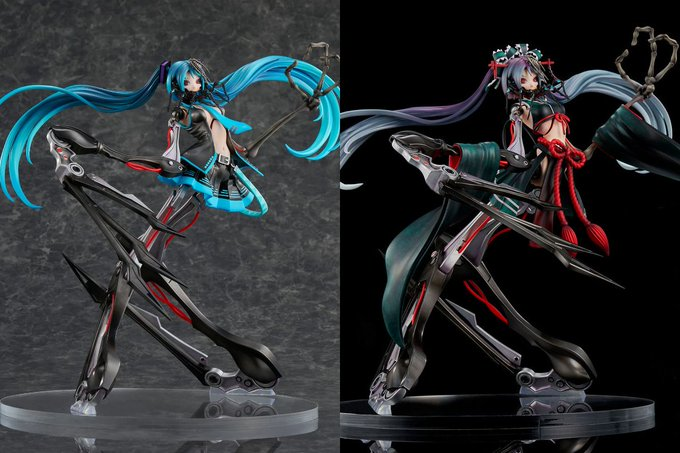 figure_times's tweet photo. 両方あみあみ在庫あり✨
※他ショップ無し

ユニオンクリエイティブ、『骸音シーエ 15th Memorial』と『シーエ JAPANESE Style』のフィギュアが再販！2026年12月発売予定
https://t.co/IANcKT2mnx

#フィギュア #骸音シーエ #シーエ https://t.co/fVhhJHM889