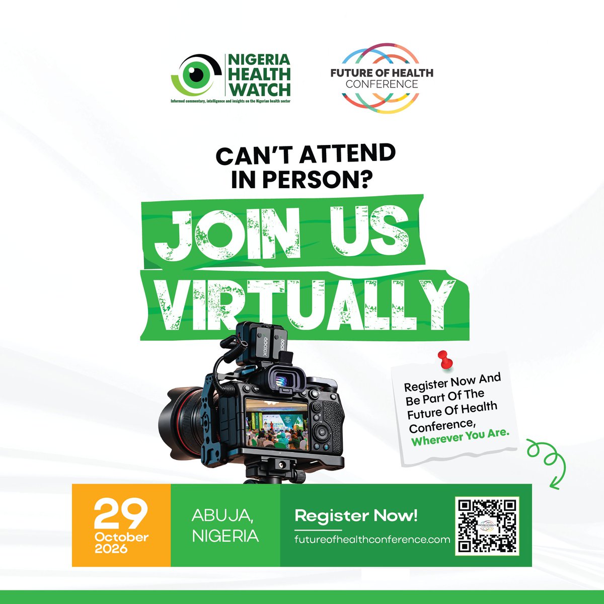 shadesofusafric's tweet photo. Have you been following the conversations about the 2026 Future of Health Conference and wondering how to attend if you are not in Abuja?
You can join virtually!
Register here: https://t.co/N8Y9Z3GK7d
#TheFutureOfHealthIsNow #FHC2026 #ShadesofUs https://t.co/LEMOdQsWEh