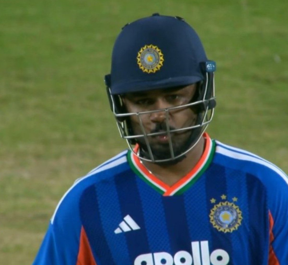 Rajiv1841's tweet photo. Today while appreciating Vaibhav Suryavanshi &amp; Abhishek Sharma, don't forget to remember our world cup hero Sanju Samson.

It was Samson's decision to give Vaibhav his opening position. It was him, who sacrificed his position for Vaibhav! https://t.co/PWZ5sLU4Js