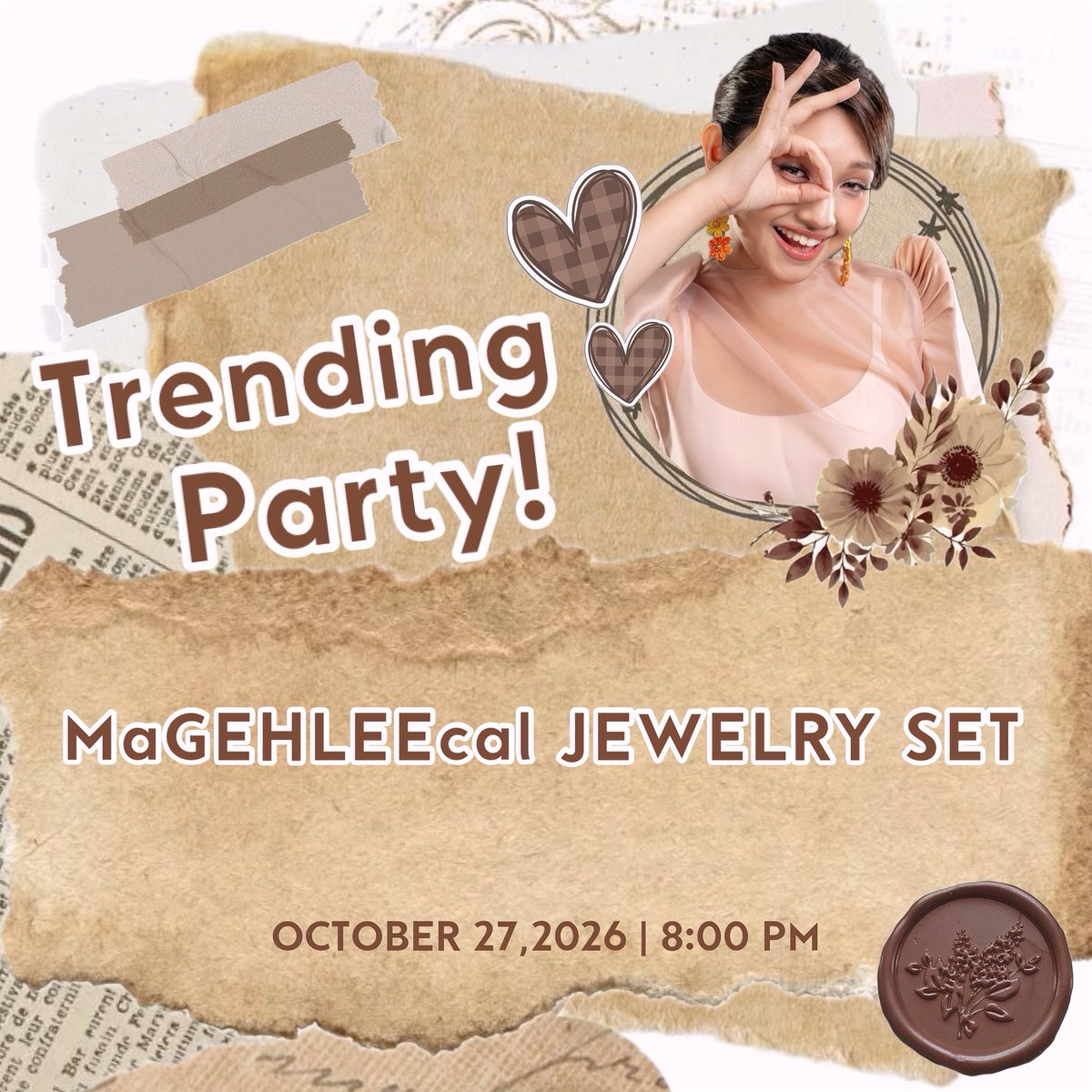 gehleetrends's tweet photo. TP PARTY STARTS NOW, LOVIES!  

LET’S GO! Don’t forget to watch tonight’s episode! 

MaGEHLEEcal JEWELRY SET https://t.co/PbGNKhRkmp