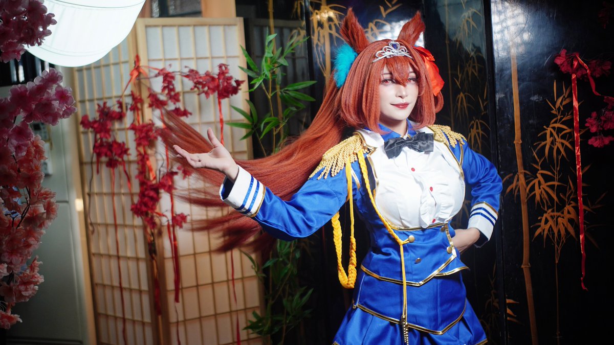 Quin_Chieeee's tweet photo. Daiwa Scarlet from Umamusume cosplay https://t.co/TbIbNkrWrQ