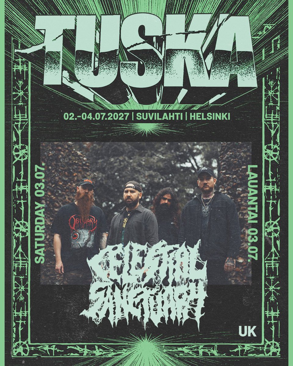 CSDeathmetal's tweet photo. Playing Helsinki for the first time next summer at TUSKA with… Judas Priest 🤯 https://t.co/e0VNcwq6xX