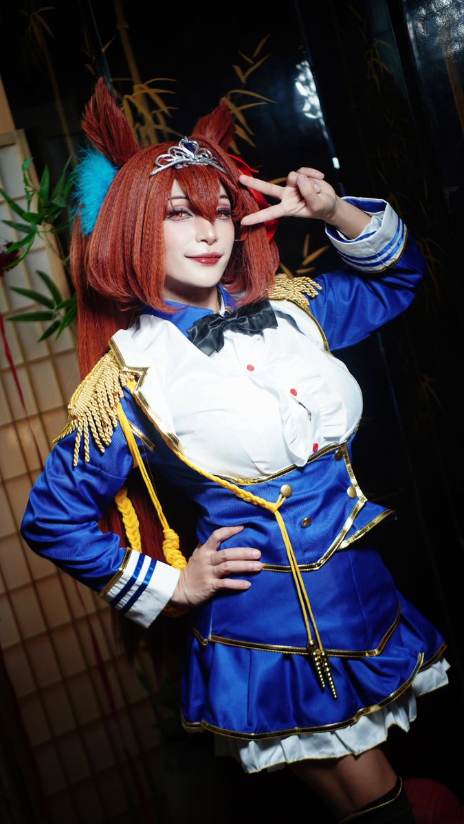Quin_Chieeee's tweet photo. Daiwa Scarlet from Umamusume cosplay https://t.co/TbIbNkrWrQ