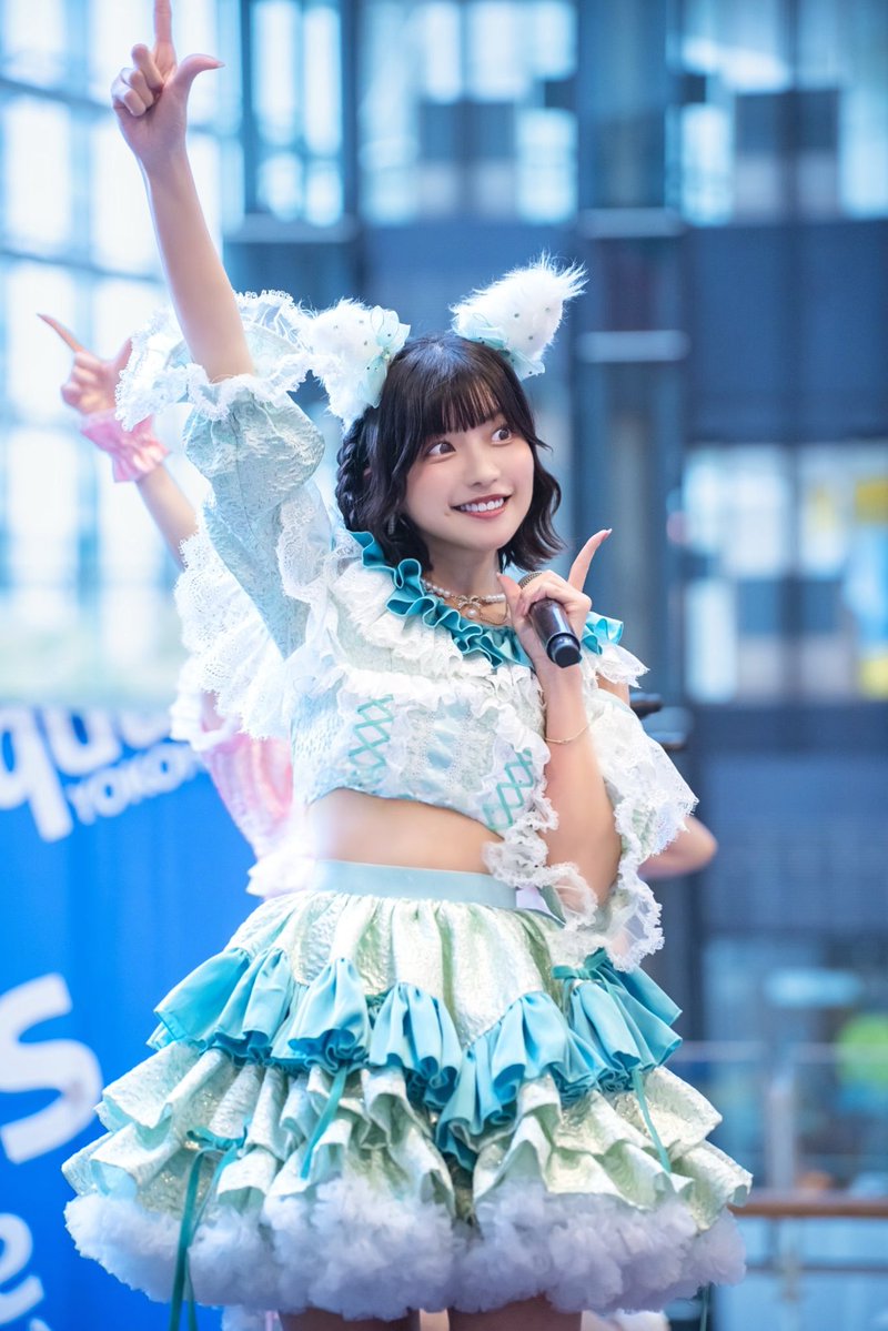 seika0705's tweet photo. ステージでの笑顔も大好き💚？ https://t.co/dT2hDugjI4