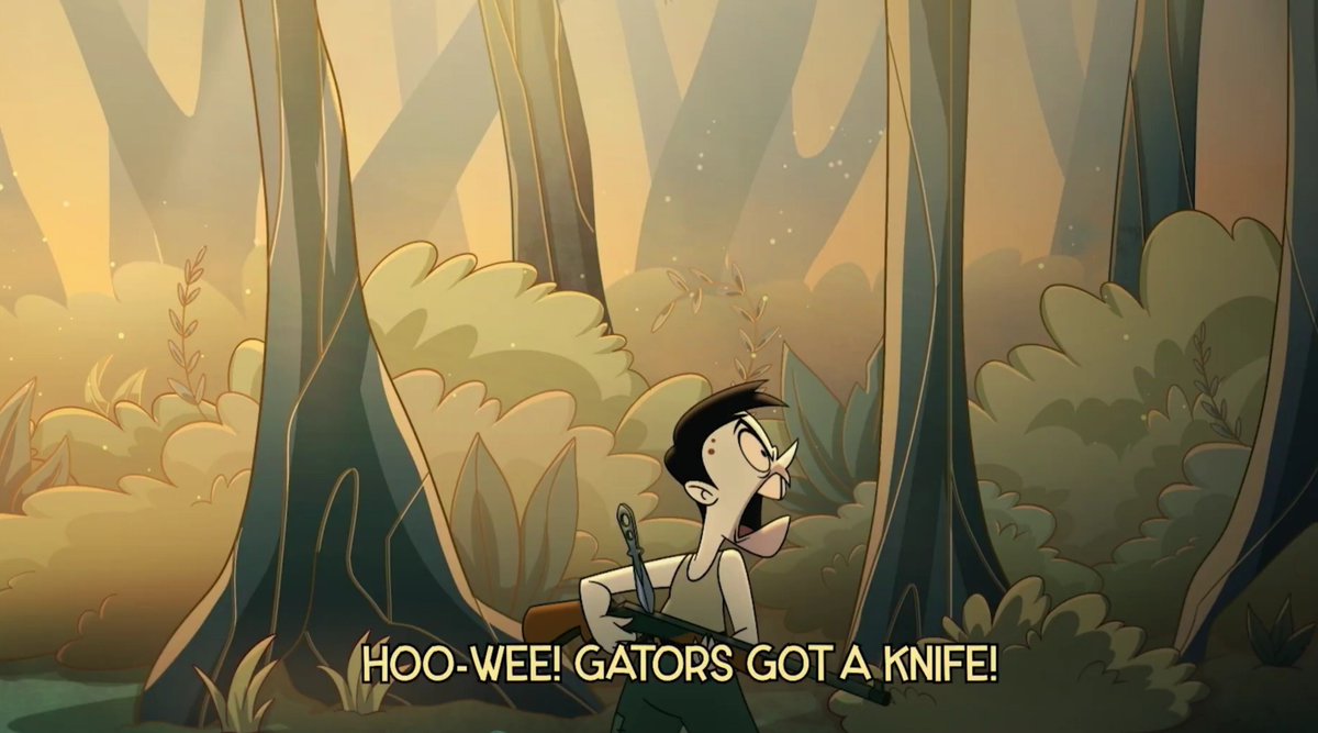 OzzieGhoulyFool's tweet photo. WAIT I WAS ONTO SOMETHING ABOUT STRIKER LOOKING EXTRA CROCODILIAN THIS SEASON IS HE THE GATOR??? 💀💀 https://t.co/QA7dMHiBea