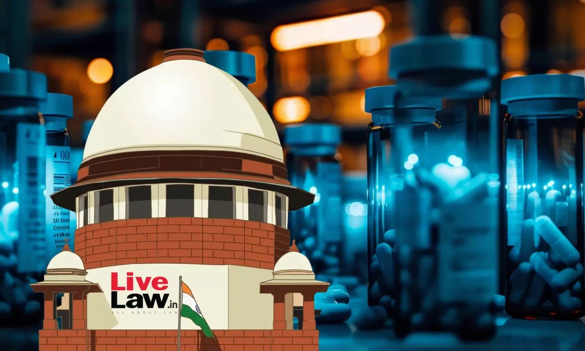 LiveLawIndia's tweet photo. Centre tells Supreme Court that India has one of the lowest cost of medicines in the world during the hearing of the matter about huge markups in MRP of medicines.

Bench: Don't go into lowest cost. Then we will also have to talk about low per capita income and many other things in India.