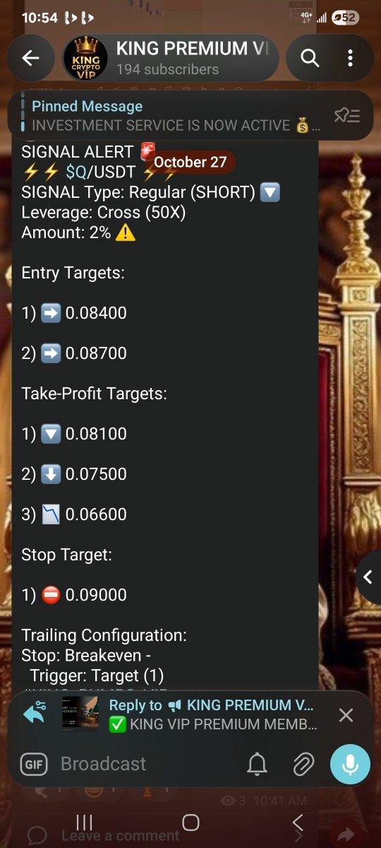 Stevengoldmaan1's tweet photo. $Q
Alhumdulillah we are winning and making more profit in the vip 
#KING_PUMPS_VIP 
#WE_STAND_WITH_PALESTINE
#VIP
#CRYPTO 
More sniper hit secured alhumdulillah 
Another huge sniper hit 
JOIN VIP NOW 
https://t.co/2VlzyQjgIl https://t.co/guZnpfWSyN