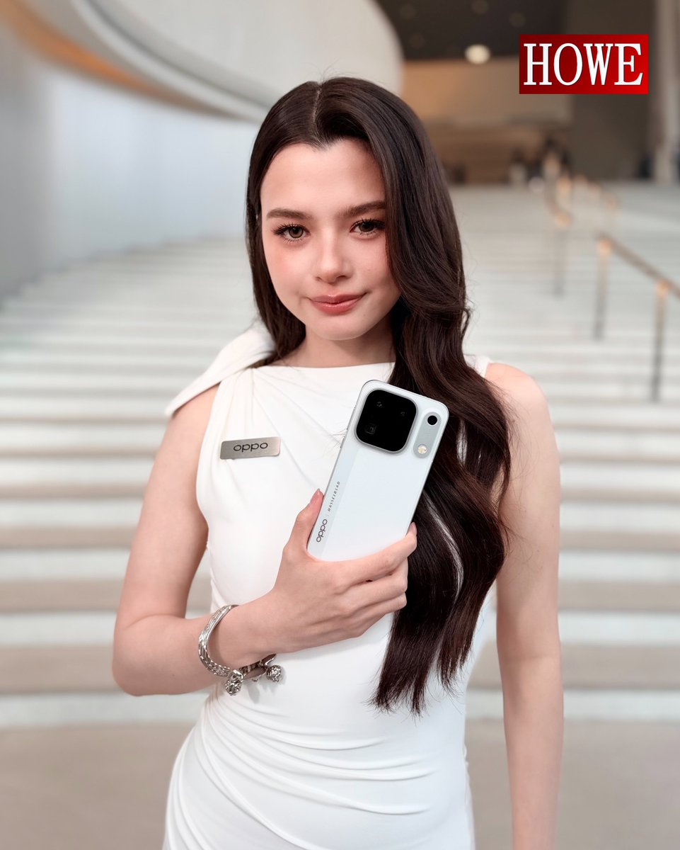 howemagazine_th's tweet photo. สวยสะกด “เบ็คกี้–รีเบคก้า” #beckysangels ที่งาน OPPO Find X10 Series Launch Event | True to Life, True to the Moment พร้อมสัมผัสสมาร์ตโฟนแฟลกชิปรุ่นล่าสุด OPPO Find X10 Series 

#OPPOFindX10SeriesTH
#กล้องHasselbladสีสันสมจริง
#กล้องHasselblad200MPชัดทุกระยะ
#HOWEMAGAZINE https://t.co/59nK8SySzD