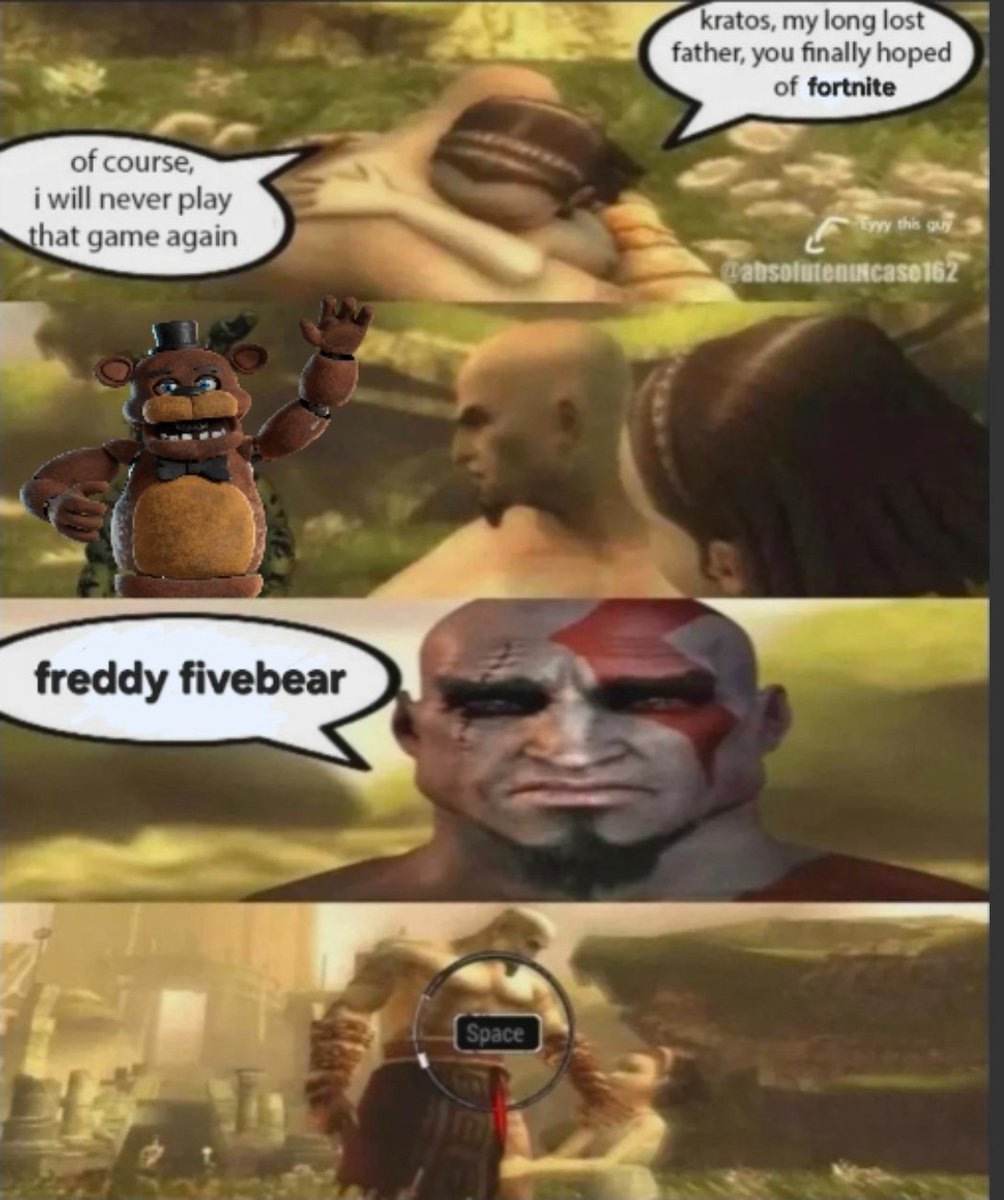 WolfKnight907's tweet photo. Can't believe Freddy's leaving so soon 🥀 https://t.co/vWQPvs2kx1