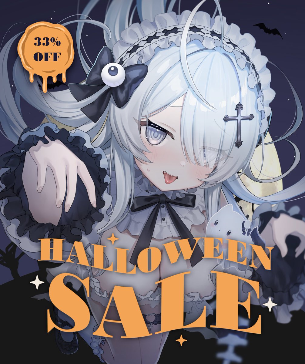 kiro_ok's tweet photo. 👻【ハロウィン𝐒𝐀𝐋𝐄◆＆𝐑𝐏🎁キャンペーン】🎃

アバター「Wendy -ウェンディ-」のセールとプレゼント企画を実施します✨

10/29(木)0:00 ～ 10/31(土)23:59 までの約3日間、
【￥6,000 → ￥4,000】にて販売！(約33％OFF)

また「Wendy -ウェンディ-」を抽選で2名様にプレゼント🎁

【参加方法】
 @kiro_ok をフォロー
このポストをいいね＆RP

⏰抽選応募締め切り
10/30(金)23:59まで

🔗: https://t.co/Tyc85byAh9

#Wendy3D