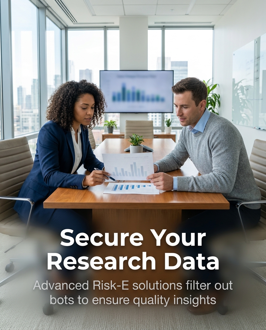 SampleAnswers's tweet photo. Protect the integrity of your findings. Sample Answers provides specialised risk assessment to filter out fraudulent survey entries, ensuring your data is clean and reliable.
#MRX #MarketResearch #DataQuality #SampleAnswers https://t.co/btnClmbRPx