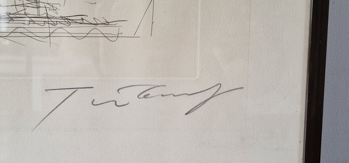 Berth_Antiques's tweet photo. Sale on now! Rare Jean Tinguely signed limited edition print, Chaos I, 1972, £2,885.99. Extra 5% off with code BERTHHALLOW26 until 14 Nov. Want help valuing your item? Message me. https://t.co/uHK5BwHF16 #JeanTinguely #ModernArt https://t.co/6SoKbYk8qA