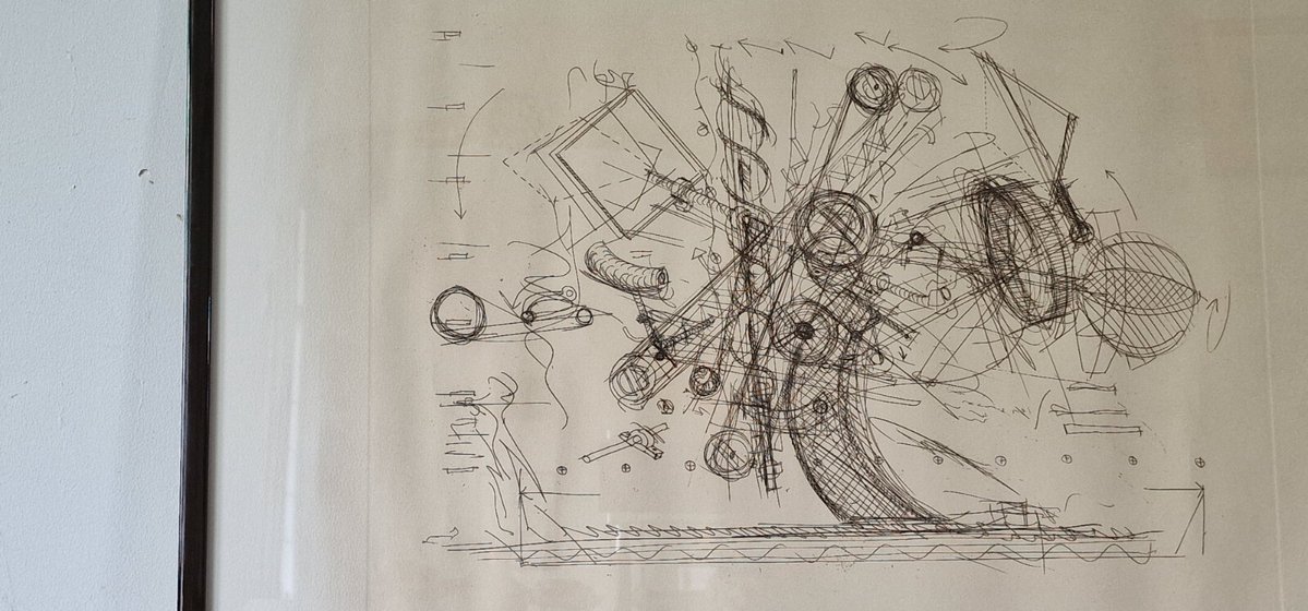 Berth_Antiques's tweet photo. Sale on now! Rare Jean Tinguely signed limited edition print, Chaos I, 1972, £2,885.99. Extra 5% off with code BERTHHALLOW26 until 14 Nov. Want help valuing your item? Message me. https://t.co/uHK5BwHF16 #JeanTinguely #ModernArt https://t.co/6SoKbYk8qA