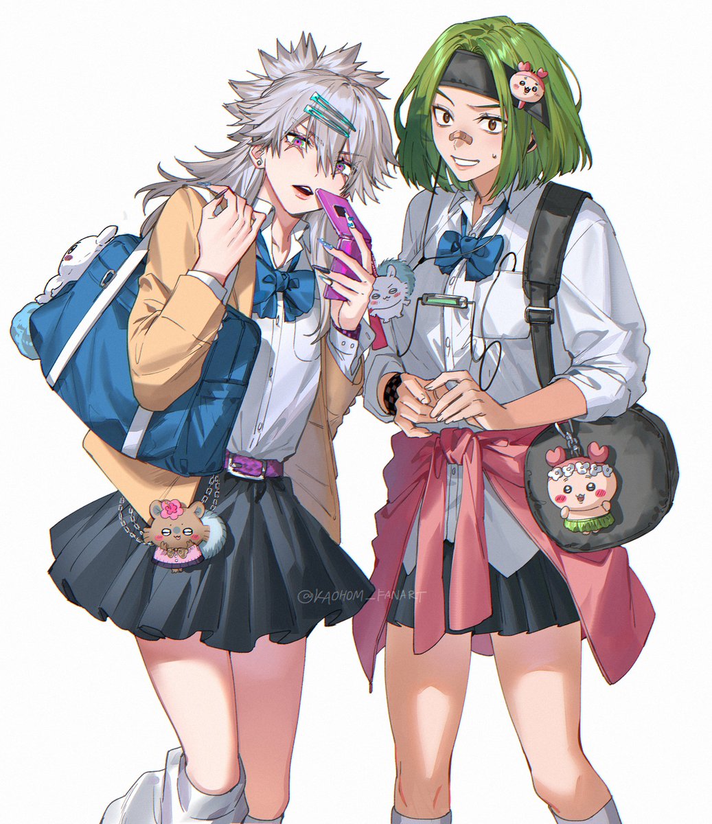kaohom_fanart's tweet photo. 💚💜

⚠︎ fem #ファンバスFA https://t.co/AiC86bFdcg