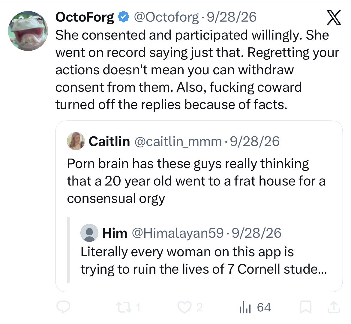 LiIyofthewater's tweet photo. @Octoforg @Ds_is_i @Octoforg blocked me and called me human filth, so i’ll put this here, honestly glad he did, because if one were to judge me by my enemies and all, being hated by john rape apologist looks damn good. https://t.co/lNZEootOAb