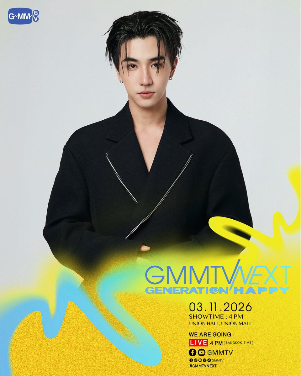 perthppe's tweet photo. GMMTVNEXT : GENERATION HAPPY

#GMMTVNEXT https://t.co/72u0NPbw3m