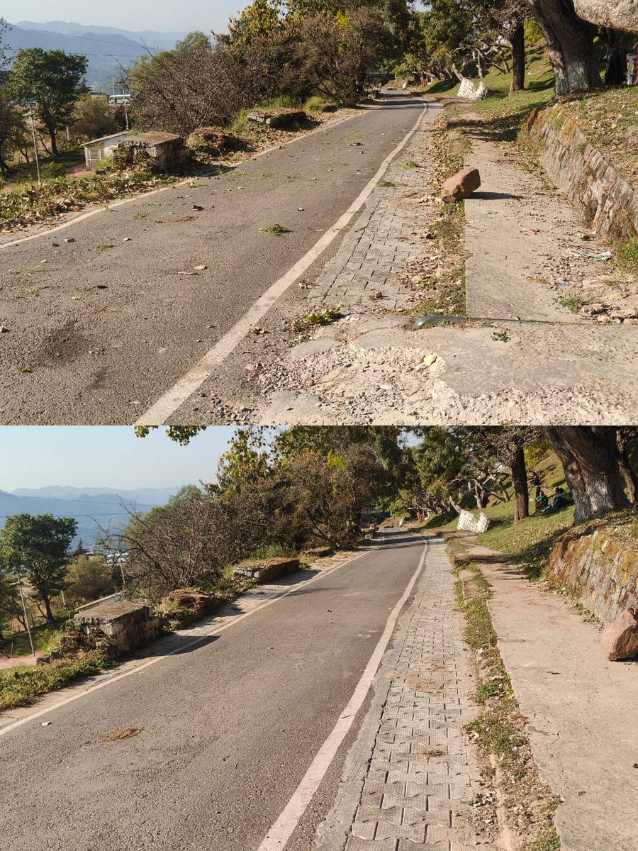 CDagshai's tweet photo. Cleanliness drive Near Dining Hall Army Public School, Dagshai Cantt. under Special Campaign 6.
#SpecialCampaign6 #SHS2026 #SwachhataHiSeva2026
@PMOIndia
@DARPG_GoI
@SpokespersonMoD
@RakshaSampada
@pdde_wc https://t.co/ORyxoG8Ij7