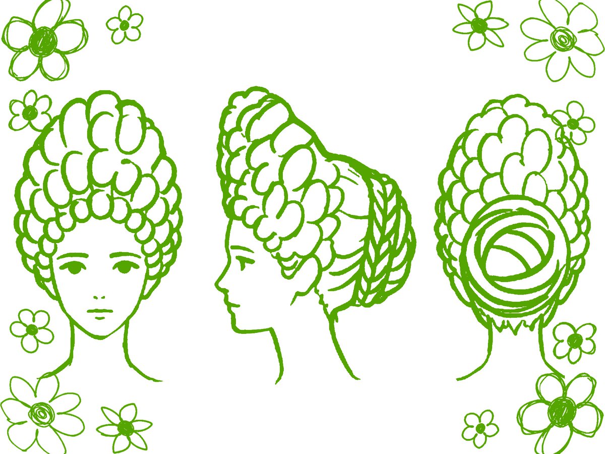 1trickpegasus's tweet photo. Flora/Chloris doodles, figuring out how to draw this hairstyle 💐 https://t.co/iEva2b4Yi1