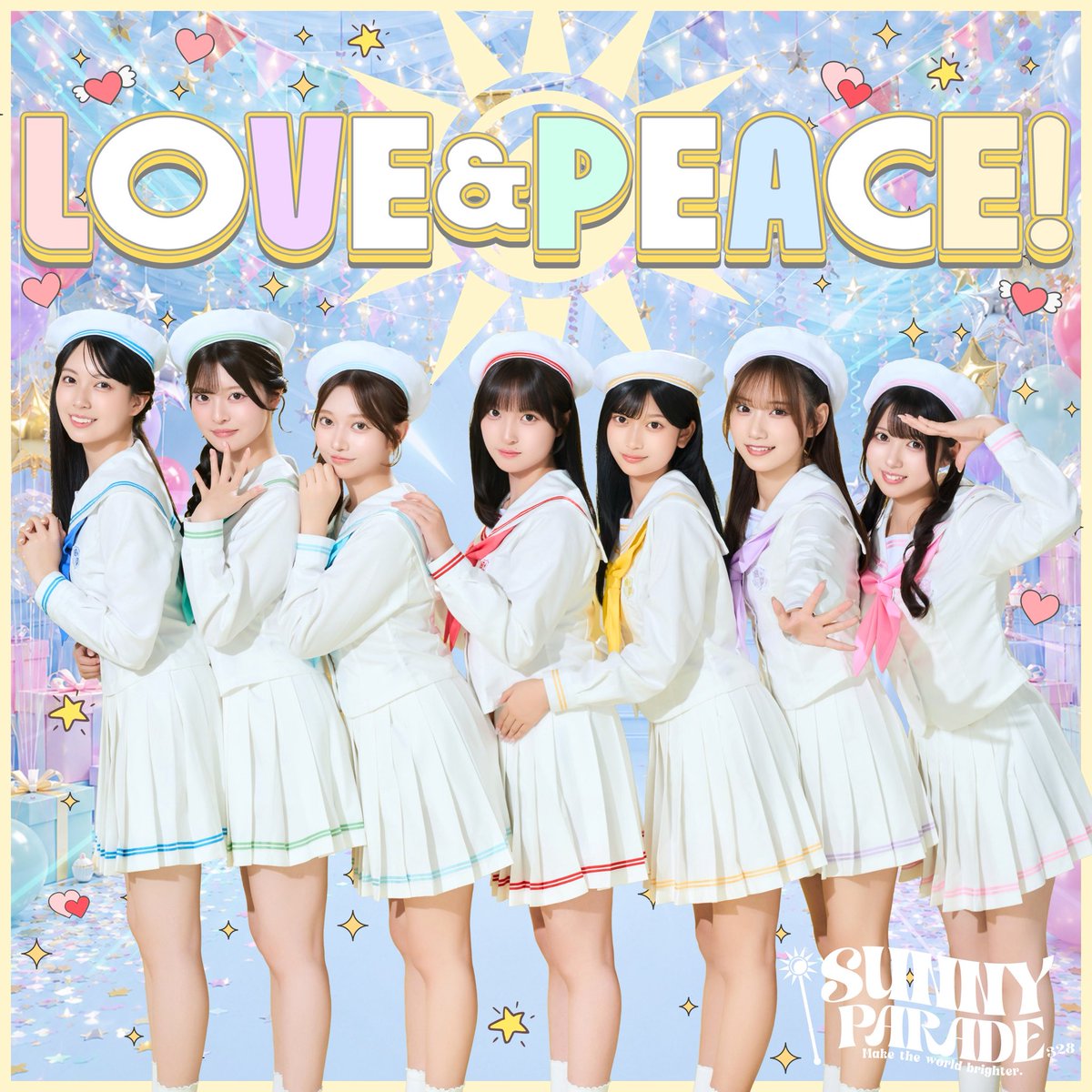 328sunny_parade's tweet photo. ━━━━━━━━━━━━━━━
SUNNY PARADE
「LOVE&PEACE!」
⟡.· Lyrics|阿部史・早川博隆
⟡.· Music|早川博隆・宇多川翔
⟡.· Arrangement|早川博隆・宇多川翔
⟡.· Choreography|いどみん (idomin)
━━━━━━━━━━━━━━━
🎧 2026.10.28 DIGITAL RELEASE
🎶 各音楽配信サービスにて配信!
▶ https://t.co/t88PcvhtQQ
━━━━━━━━━━━━━━━
#SUNNYPARADE #サニパ