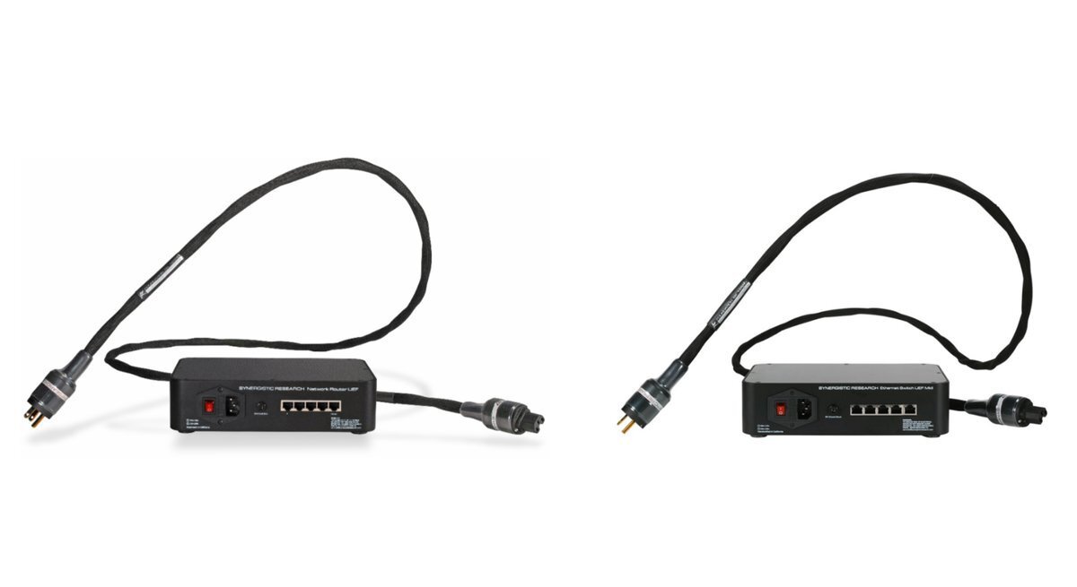 phileweb's tweet photo. Synergistic Research、オーディオ用ルーター／ハブ購入者へLANケーブル＆ノイズ低減アイテムをプレゼント #キャンペーン情報 https://t.co/Ou3TZaUt0b https://t.co/ZTllO2vD0t