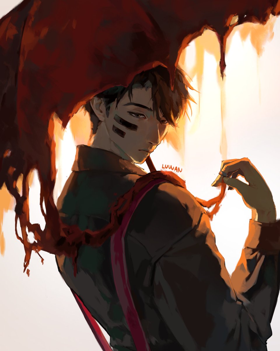 LuwanArt's tweet photo. Had to draw this hot man Mudano for yall

#TougenAnki #naitomudano #anime #shikiichinose #demon #fanart https://t.co/khk4chPl7F