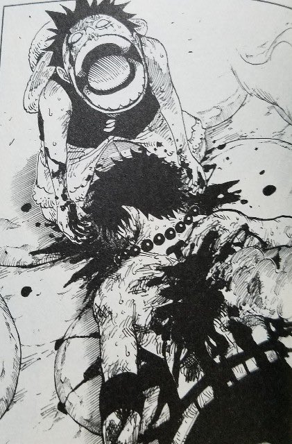 IEHkvesZXp4diCT's tweet photo. イワンコフがサンジに言った言葉を「エースの死を意味がない事だと思ってる」と言ってる人がいるけど、俺は違うと思うってる。

幼馴染のジニーや一緒にゴットバレーを脱出したくまがどんなに悲惨な目に合ったか、兄を助ける為にわざわざインペルダウンまで乗り込んだルフィが結局エースを救えずにどれだけ打ちのめされたか。
どれだけ頑張っても「死んだら終わり」って言う現実を知ってるからこそあえて言ったそれこそ“愛ある言葉”だと思うのよ。

イワンコフ本人からすると覇王色の覚醒の為のアドバイスではないもんね。