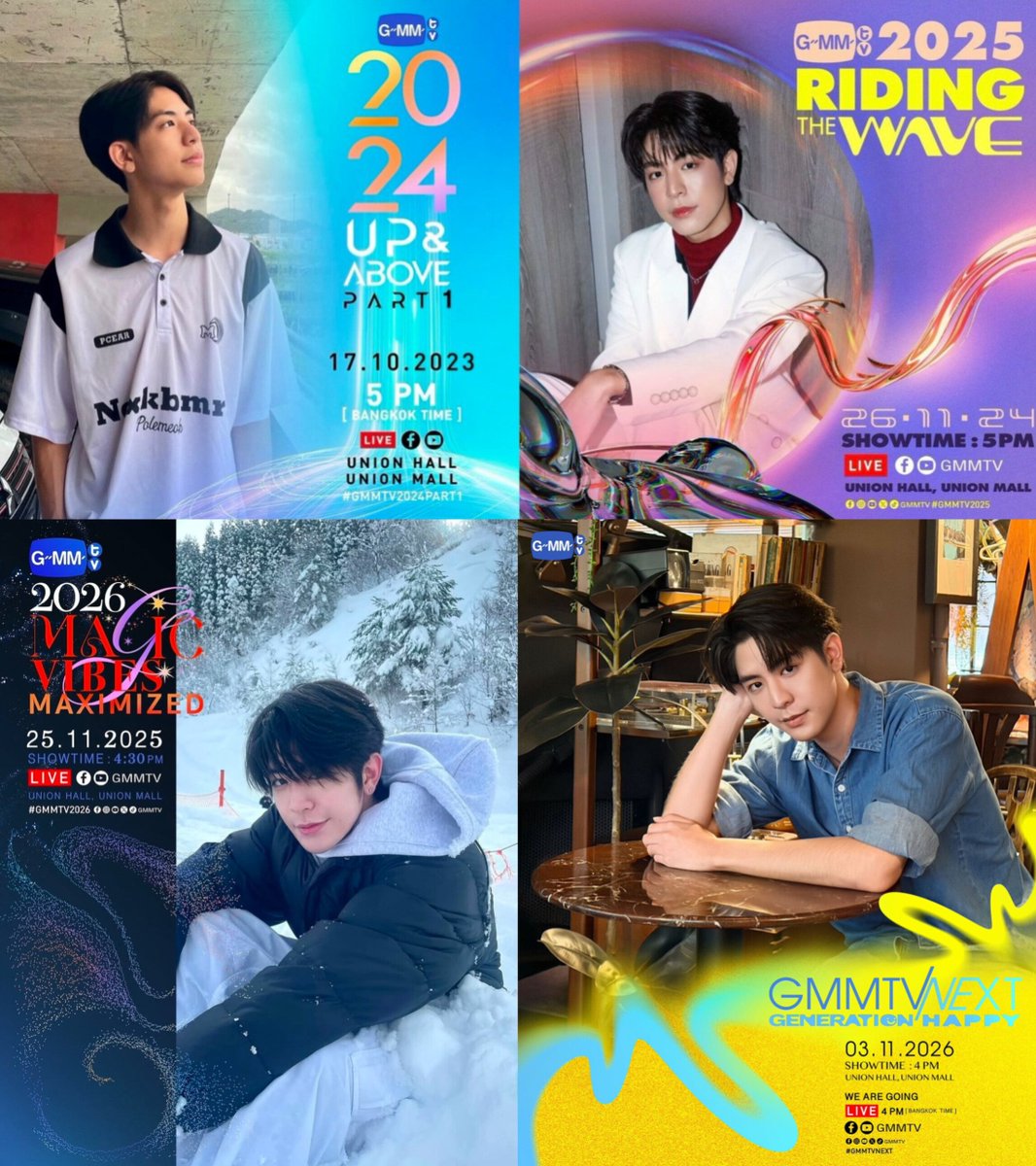 seatalayTH's tweet photo. 2024 >  2025  >  2026  >  2027

"ซี เดชชาติ" คนเดิม เพิ่มเติมคือหล่อขึ้น เติบโตขึ้นเรื่อยๆเลยนะ รอซัพพอร์ตน้องซีในทุกๆบทบาทเลยนะคับ! ลุ้นเลยว่สจะมีสีแดงๆไหนน้า~ 👀🫶🏻✨️

#GMMTVNEXT
♡ #sea_ta_lay | @sea_ta_lay https://t.co/qYbXdvGmm9